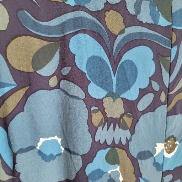 Marimekko Floral Blouse Size 34 - Picture 5 of 7